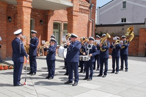 Orkiestra Komendanta Wojewódzkiego Policji w Łodzi.